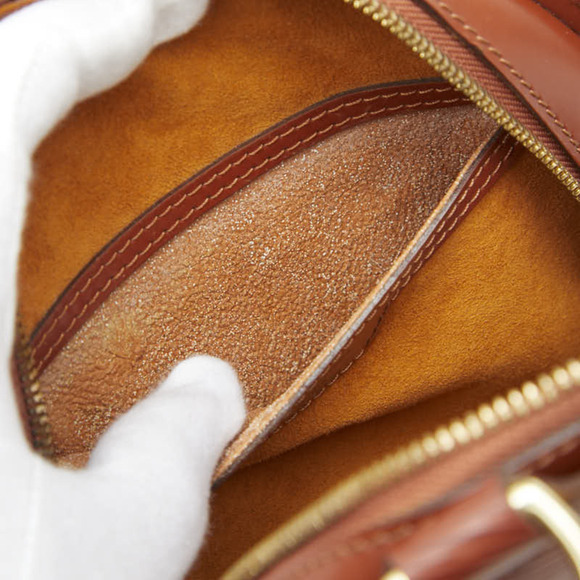 LOUIS VUITTON Authentic Brown Leather Backpack main image 7
